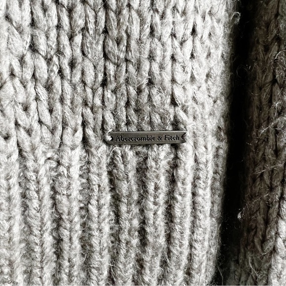 Abercrombie & Fitch - Gray Chunky‎ Sweater - Sz. XS - Picture 5 of 5